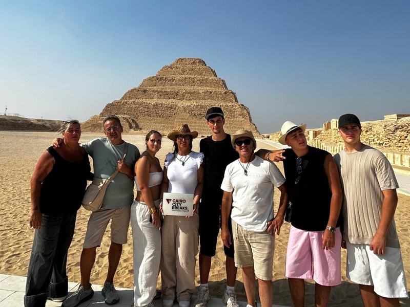 Giza Pyramids & Saqqara (Step Pyramid) — Private Day Tour